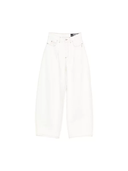 Jeansy Jacquemus białe