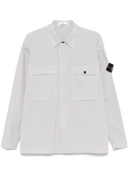 Košulja Stone Island kamenje siva