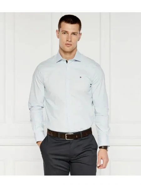Tommy Hilfiger Cămașă | stretch albastru