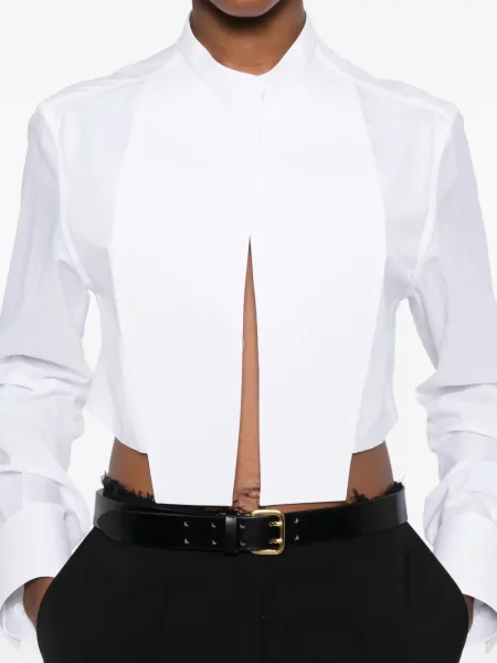 Cropp cămașă Tom Ford alb