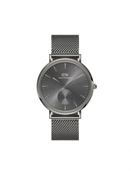 Mrežaste klasične satovi Daniel Wellington siva