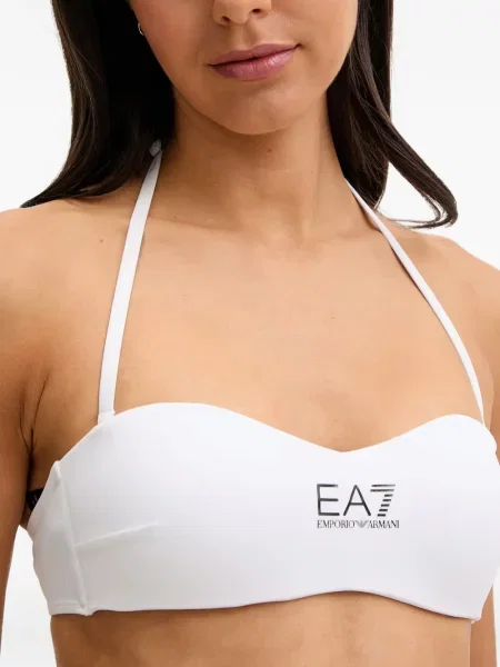 Bikini Ea7 Emporio Armani cu imagine alb