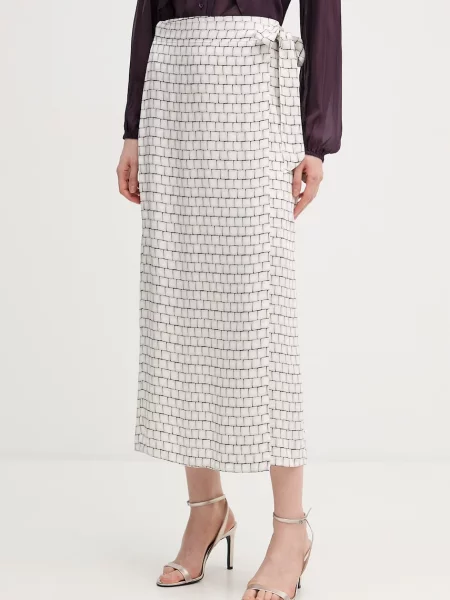 Marc Aurel fustă cu vâscoză bej