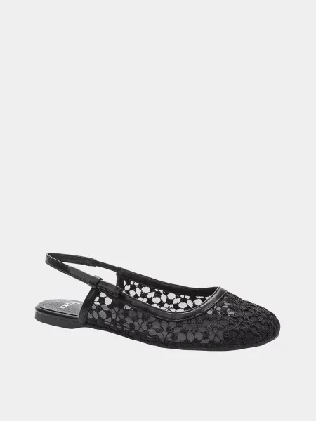 Кожаные балетки Betsy черные