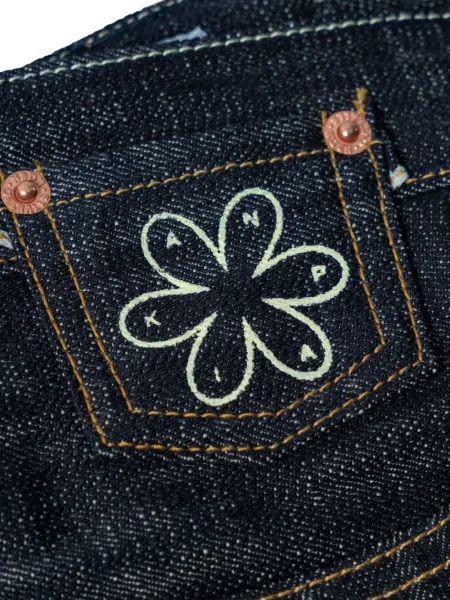 Blugi cu picior larg Nbdn Denim albastru