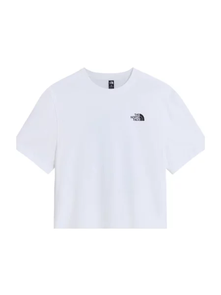 THE NORTH FACE Póló TESTED AND PROVEN fekete fehér