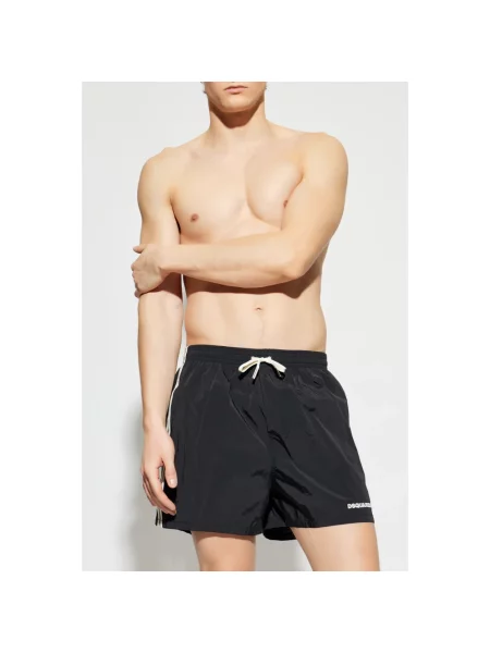 Kąpielówki Dsquared2 czarne