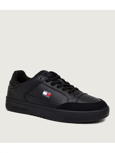 Sneakerși Tommy Hilfiger negru