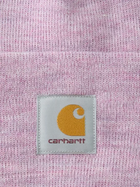 Carhartt WIP Čiapky karí / svetlosivá / s ružovými fľakmi