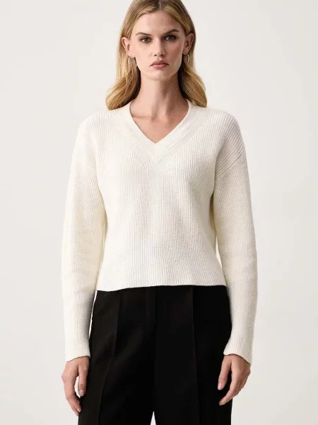 Twinset pulover pentru femei cu lână bej