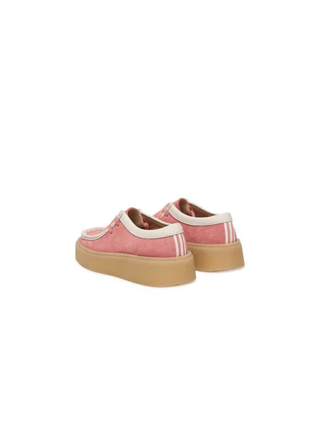 Nizki čevlji Clarks Torview W roza