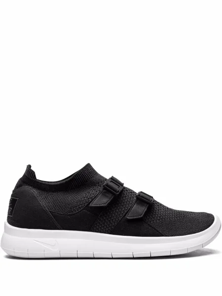 Ochelari de soare Nike alergare cu broderie din canvas negru