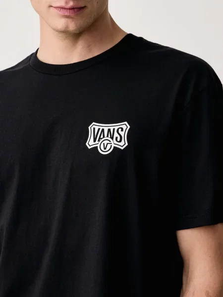 Vans тениска мъжка от Customs and Classics черно