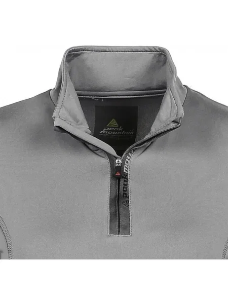 Tricou mânecă lungă Peak Mountain gri