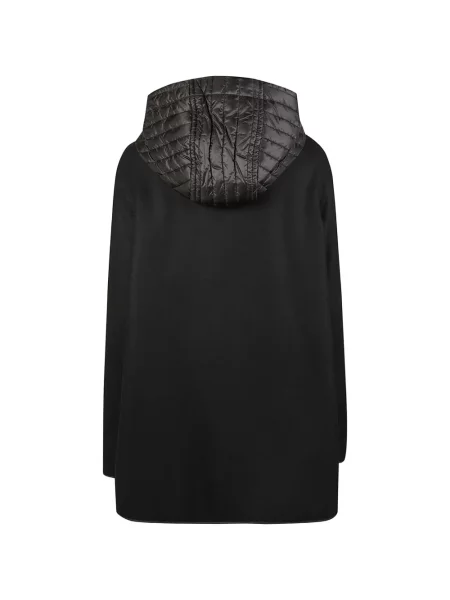 Palton Fay cu glugă negru