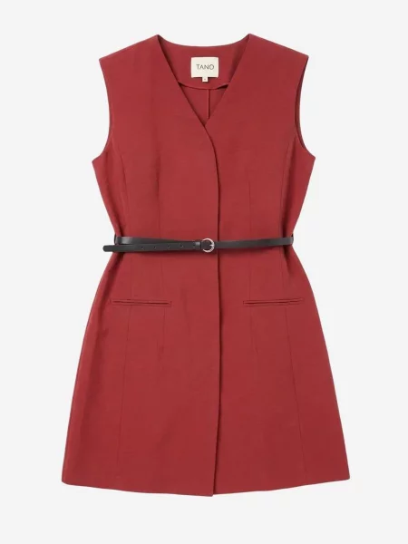 My fashion Ruha burgundi vörös