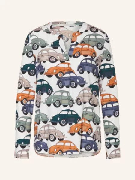 Herzen's Angelegenheit Bluzka Z Jedwabiu rosa biała