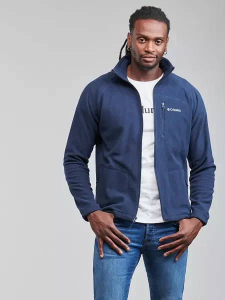 Columbia Fast Trek II pánska fleecová mikina navy blue modrá