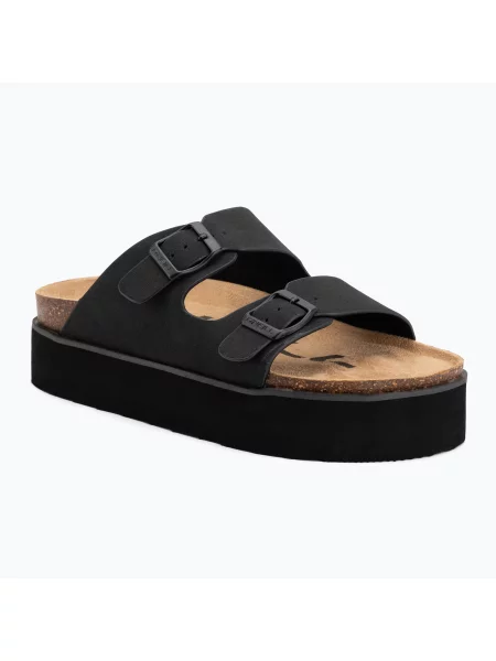 Papuci pentru femei O'Neill Sandy Platform Low black negru