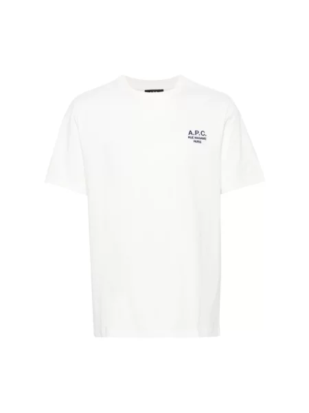 Koszulka A.p.c. z krótkim rękawem biała