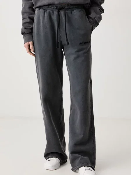 Just Cavalli pantaloni de trening pentru femei din gri