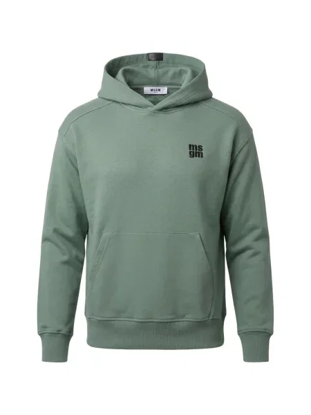 Bluza z kapturem dziecięca Msgm zielona