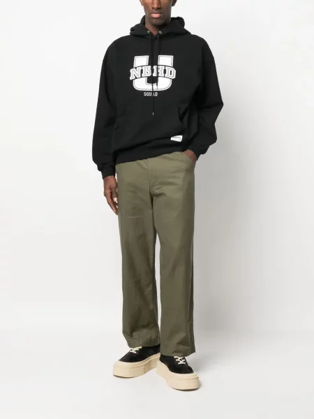 Hoodie Neighborhood με σχέδιο μαύρο