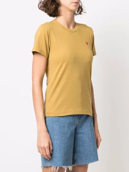 Tričko Comme Des Garçons Play s výšivkou