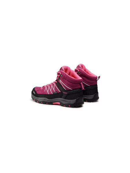 Turistiniai batai CMP Kids Rigel Mid Trekking Shoe Wp rožinė
