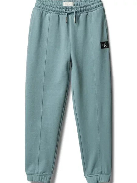 Calvin Klein Jeans pantaloni de trening pentru copii din albastru