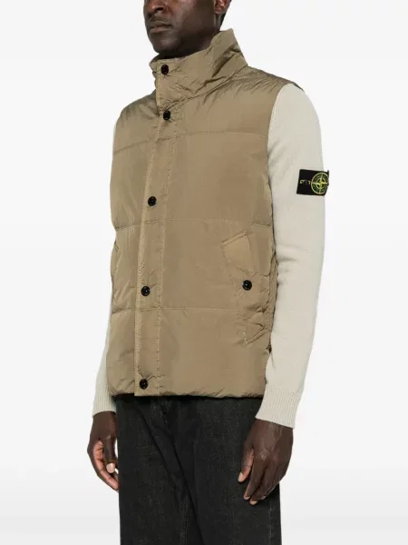 Vestă Stone Island cu strasuri maro
