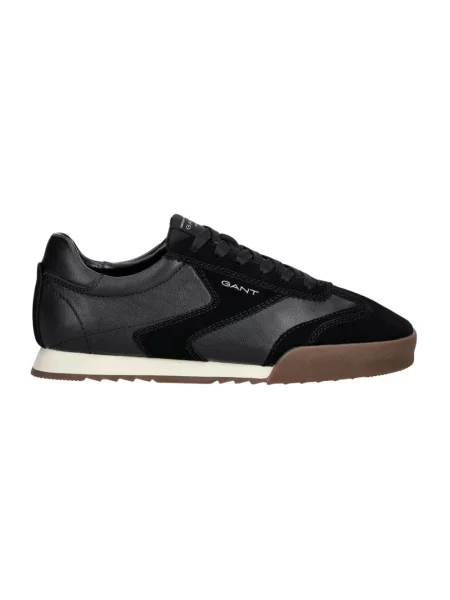 Gant Baylle sneakersy skórzane czarne