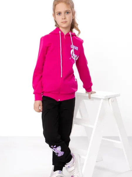 Дитячий Спортивний костюм Носи своє малиновий