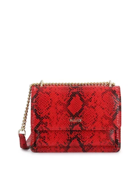 Kazar Torba za čez ramo rdeča črna