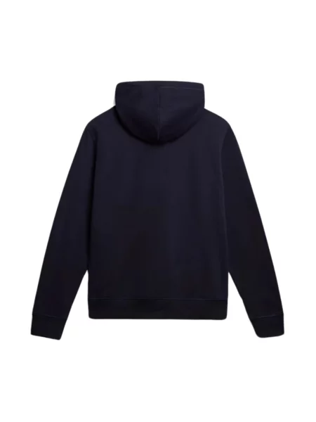 Bluza z kapturem Napapijri niebieska
