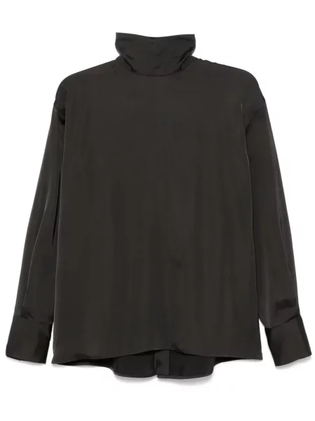 Cămașă Fabiana Filippi din satin negru