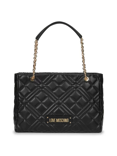 Crossbody torbica Love Moschino črna