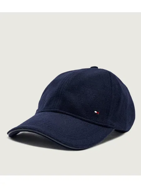 Tommy Hilfiger Baseball sapka Dc Wool 6 Panel Sötétkék kék