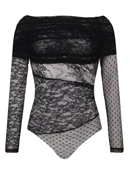 Pinko Csipke body fekete