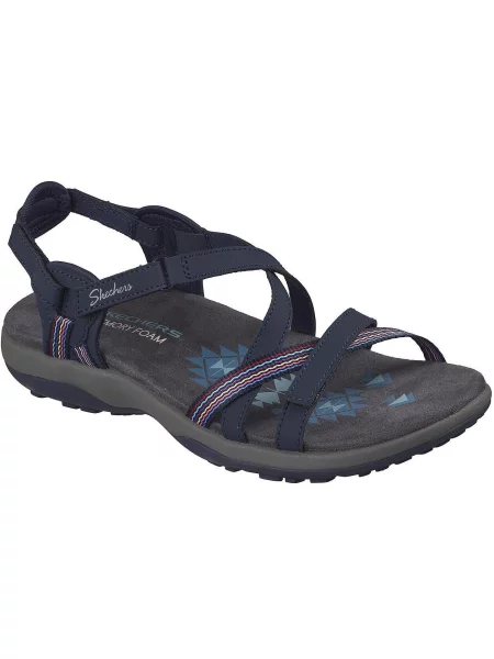 Sandały Skechers Reggae Slim Sun Array niebieskie
