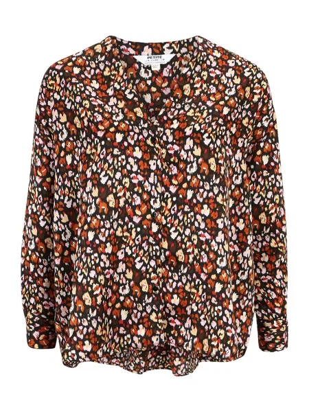 Dorothy Perkins Petite Blúz pezsgő / narancs / rózsaszín fekete