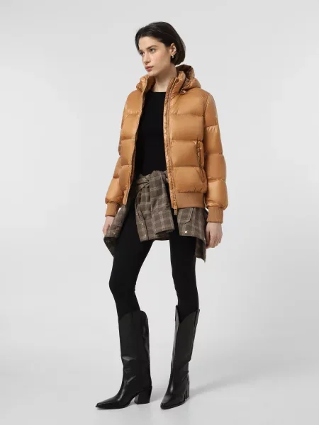 Пуховик Armani Exchange Icon Project коричневий