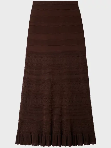 Спідниця Sandro коричнева
