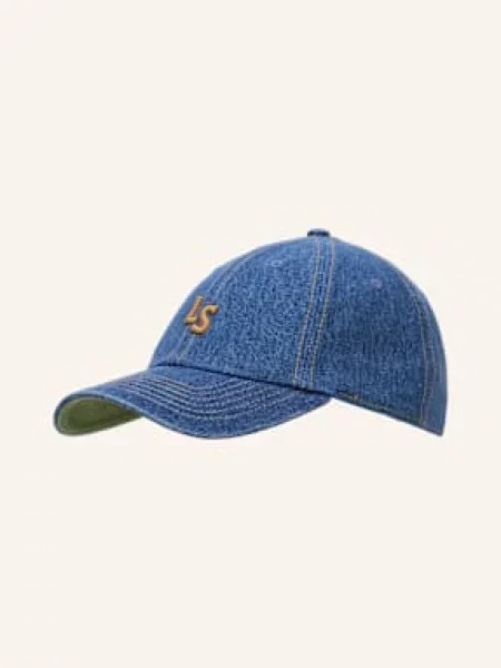 LEVI'S ® Kšiltovka Monogram Cap džínovina / tmavě žlutá modrá