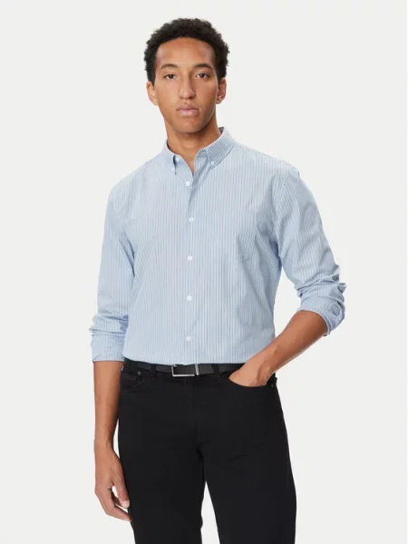 Calvin Klein Marškiniai Šviesiai mėlyna