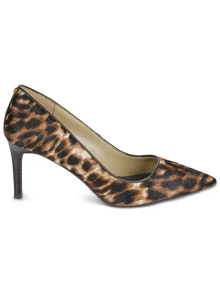 Pantofi Michael Michael Kors din piele cu toc stiletto bej