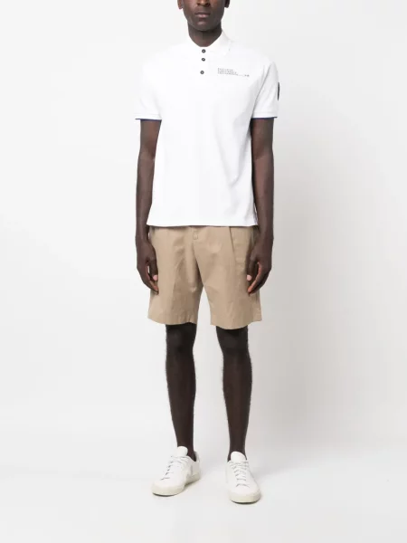 Tricou polo North Sails cu imagine alb