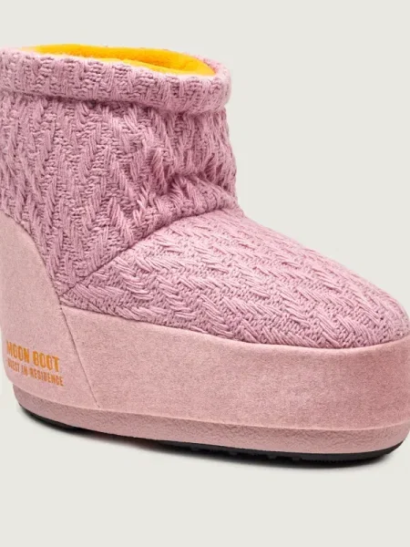 Moon Boot Bocanci ICON LOW NOLACE KNIT | Moon Boot x Guest in Residence roz