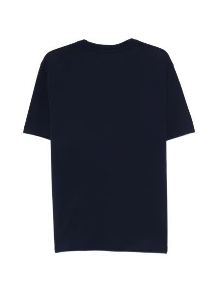 Tricou Lacoste cu autograf albastru