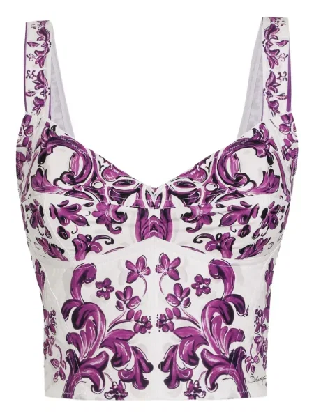 Top Dolce & Gabbana cu imagine alb